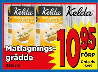 Supergrossen Matlagningsgrädde erbjuda