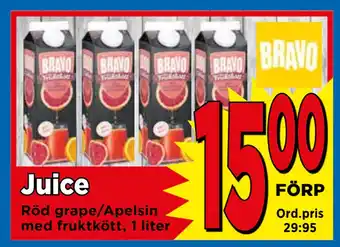 Supergrossen Juice erbjuda