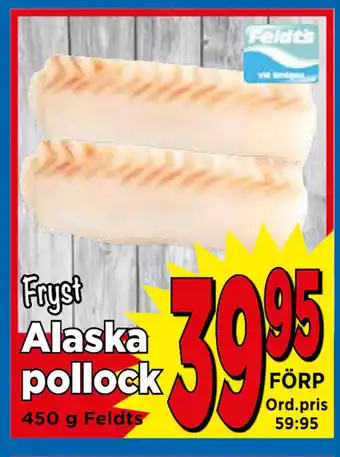 Supergrossen Alaska pollock erbjuda