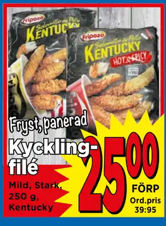 Supergrossen Kycklingfilé erbjuda