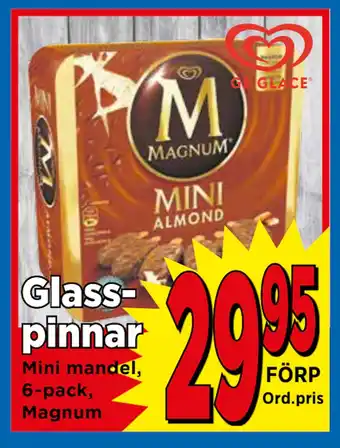 Supergrossen Glasspinnar erbjuda