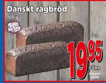 Supergrossen Danskt rågbröd erbjuda