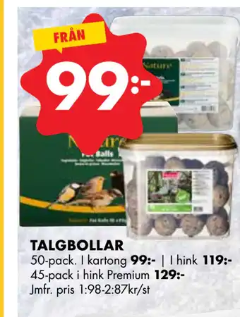 ÖoB TALGBOLLAR erbjuda