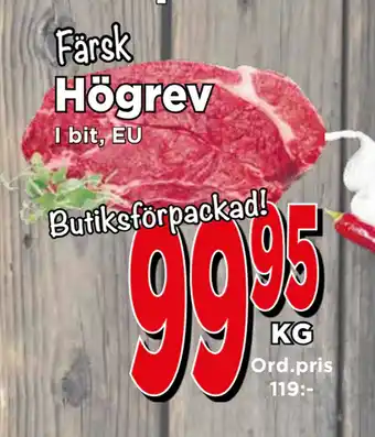 Supergrossen Högrev erbjuda