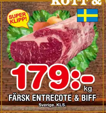Nya Pulsen FÄRSK ENTRECOTE & BIFF erbjuda