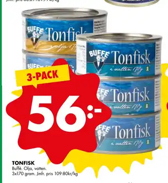 ÖoB TONFISK erbjuda