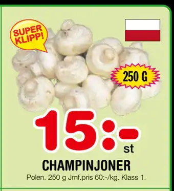 Nya Pulsen CHAMPINJONER erbjuda