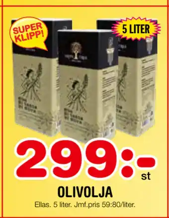 Nya Pulsen OLIVOLJA erbjuda