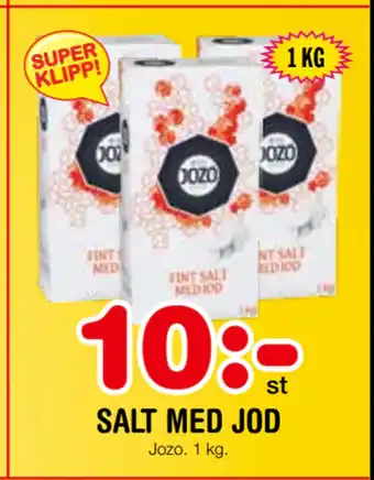 Nya Pulsen SALT MED JOD erbjuda