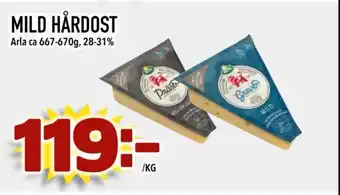 Supergrossen MILD HÅRDOST erbjuda