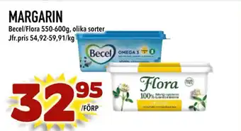 Supergrossen MARGARIN erbjuda