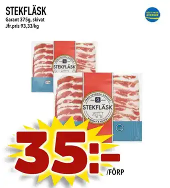 Supergrossen STEKFLÄSK erbjuda
