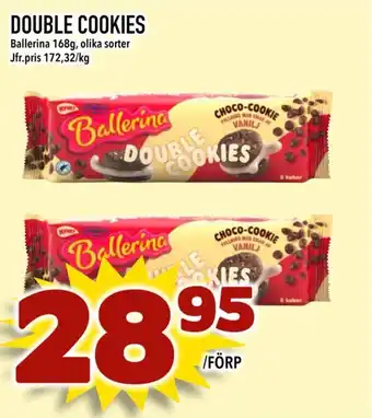 Supergrossen DOUBLE COOKIES erbjuda