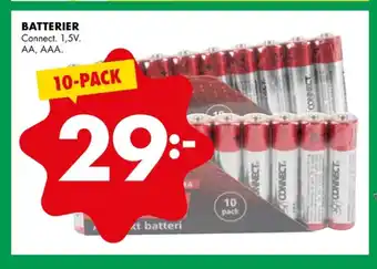 ÖoB Connect batterier erbjuda