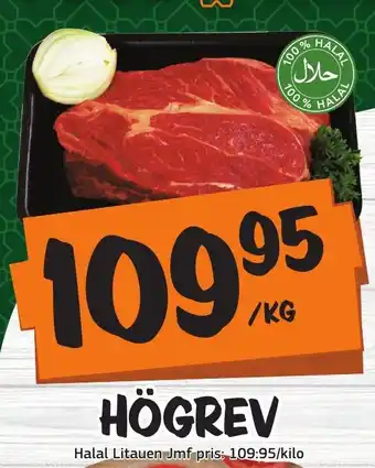 Bazaar Food market HÖGREV erbjuda