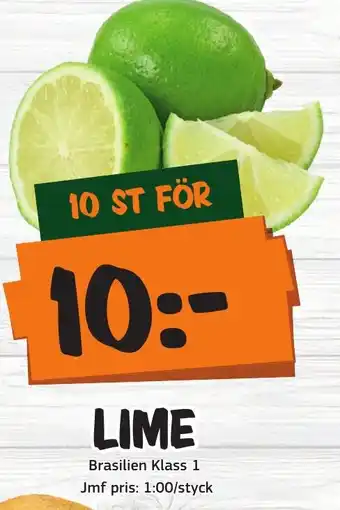 Bazaar Food market LIME erbjuda