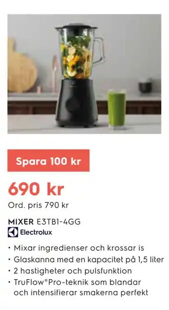 Electrolux Home MIXER erbjuda