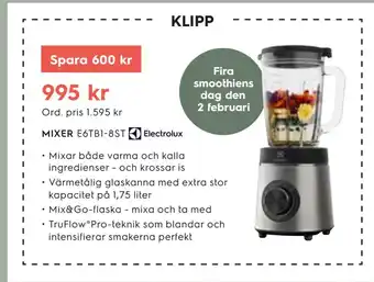 Electrolux Home MIXER erbjuda