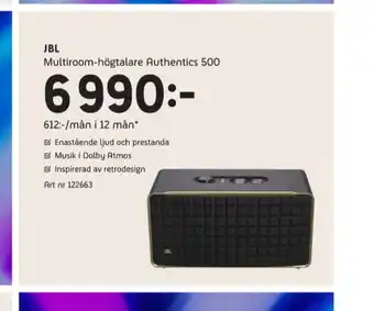 Jbl högtalare