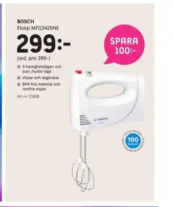 Bosch elvisp