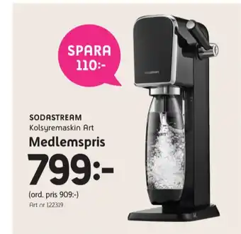 Elon Sodastream kolsyremaskin erbjuda