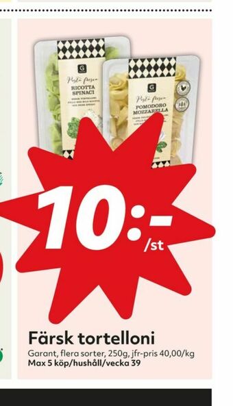 Hemköp Garant Pasta erbjuda