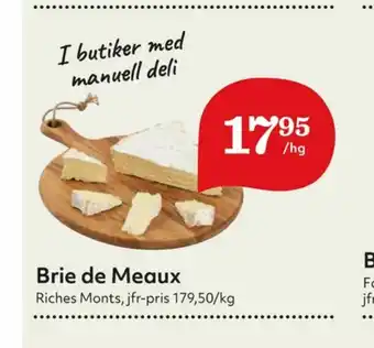 Hemköp Brie de Meaux Brie erbjuda