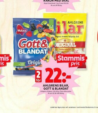 ICA Kvantum Gott & Blandat Godispåsar erbjuda
