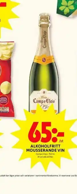 ICA Kvantum Mousserande vin erbjuda