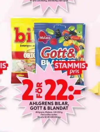 ICA Maxi Gott & Blandat Godispåsar erbjuda