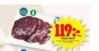 ICA Maxi ICA Minutbiff erbjuda