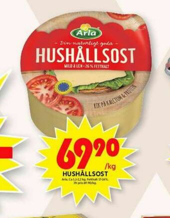 ICA Maxi Arla Hushållsost erbjuda