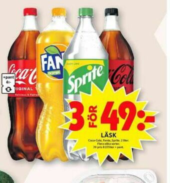 ICA Maxi Coca Cola Zero Läskedryck erbjuda