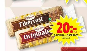 ICA Maxi Originalrost Toastbröd erbjuda