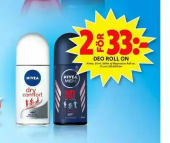 ICA Maxi Nivea Men Deodorant erbjuda