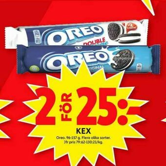 ICA Maxi Oreo Kaffekex erbjuda