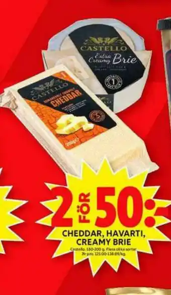 ICA Maxi Castello Brie erbjuda