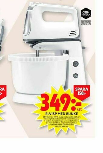 ICA Maxi OBH Nordica Elvisp erbjuda