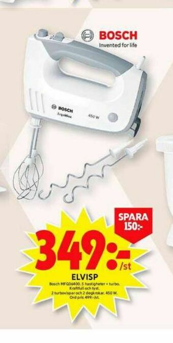 ICA Maxi Bosch Elvisp erbjuda