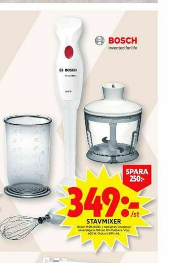 ICA Maxi Bosch Stavmixer erbjuda