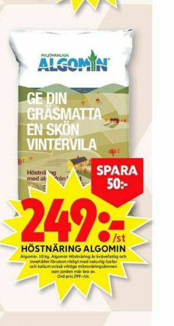 ICA Maxi Algomin Gödsel erbjuda