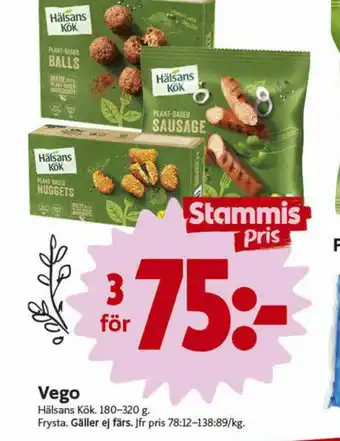 ICA Nära Hälsans Kök Vegonuggets erbjuda