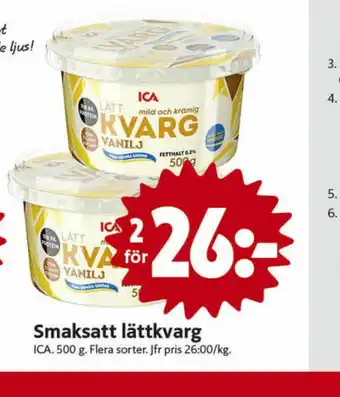 ICA Nära ICA Basic Kvarg erbjuda