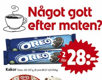ICA Nära Oreo Kaffekex erbjuda