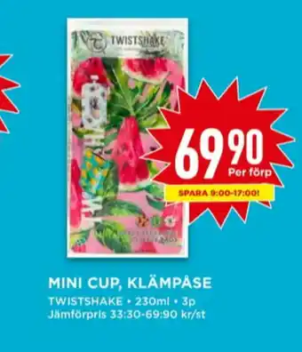 Willys Twistshake Barnmat erbjuda