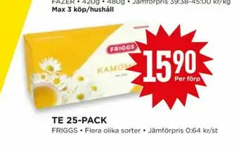 Friggs Tepåsar