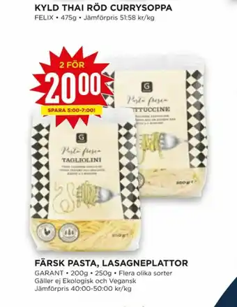 Garant Lasagneplattor