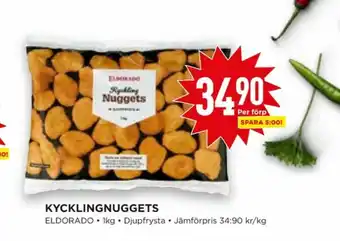 Willys Hemma Eldorado Kycklingnuggets erbjuda