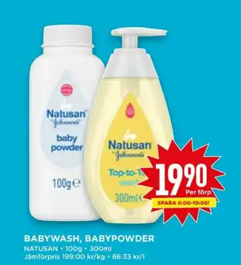 Natusan Baby Babytvål