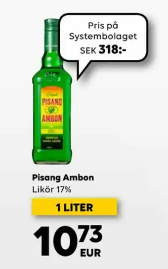 Border Shop Pisang Ambon Likör erbjuda
